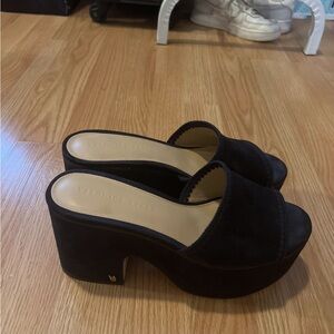 Veronica Beard Dessie Platform Sandals